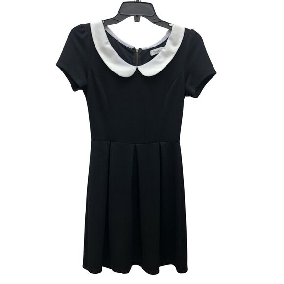 Vintage Sunny‎ Girl Dress Womens XS Peter Pan Collar Short Sleeve Retro Classic - Picture 1 of 12